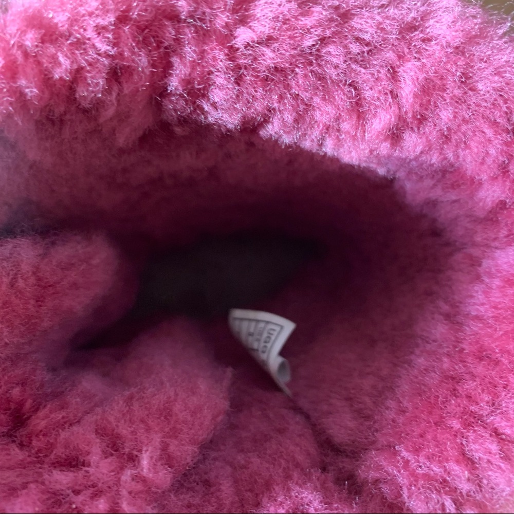 UGG Bailey Bow Boots Pink Snakeskin - Picture 7 of 12